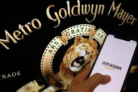 Amazon đã hoàn tất thỏa thuận mua lại MGM Studios với giá 8,45 tỷ USD. (Ảnh: AFP/TTXVN)