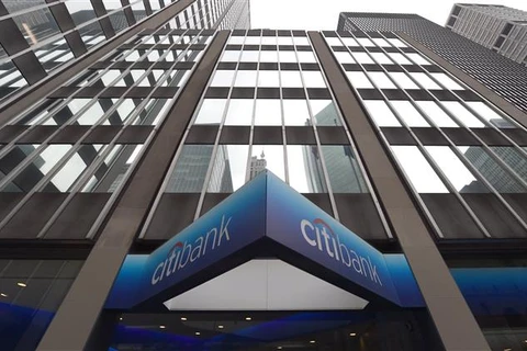 Trong 30 tập đoàn tài chính niêm yết lớn nhất thế giới, Citigroup đứng thứ hai về số vốn cấp cho các dự án nhiên liệu hóa thạch, sau JPMorgan. (Ảnh: AFP/TTXVN)