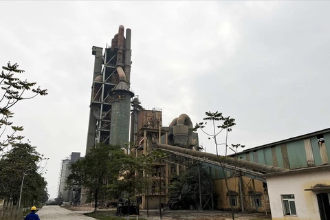 Nhà máy của Công ty Ximăng Tân Quang. (Nguồn: laodong.vn)
