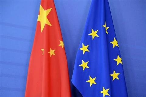 Các nhà lãnh đạo EU và Trung Quốc sẽ thảo luận an ninh toàn cầu và quan hệ song phương. (Ảnh: AFP/TTXVN)