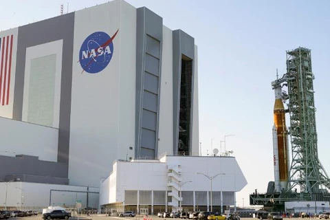Theo NASA, vụ thử SLS sẽ được thực hiện ngay sau khi tàu SpaceX được phóng thành công.(Nguồn: CNN)