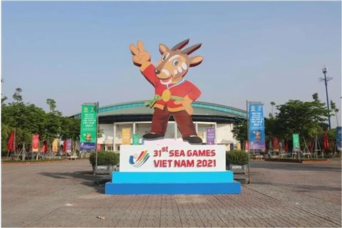 Indonesia cho biết tất cả các vận động viên được cử tham dự SEA Games 31 tại Việt Nam đều có thể mang huy chương về cho đất nước. (Ảnh: Thanh Thương/TTXVN)