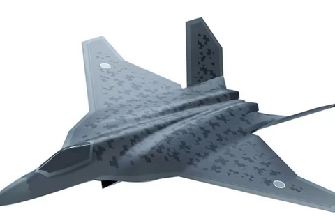 Hình ảnh một chiếc máy bay chiến đấu thế hệ tiếp theo của Nhật Bản (ảnh do Bộ Quốc phòng Nhật Bản cung cấp). (Nguồn: asia.nikkei.com)