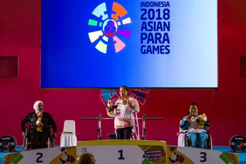 Hình ảnh tại Asian Para Games 2018, tại Indonesia. (Nguồn: insidethegames.biz)
