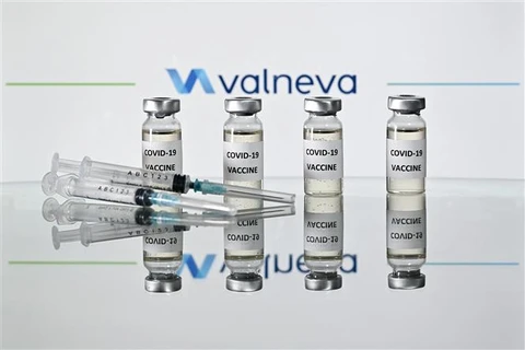 Vaccine phòng COVID-19 của hãng Valneva. (Ảnh: AFP/TTXVN)