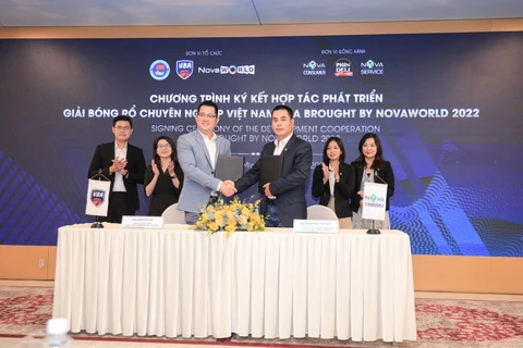 Nova Consumer đồng hành cùng VBA-Brought by NovaWorld 2022. (Ảnh: Vietnam+)