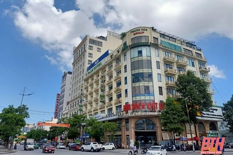 Dự án Hạc Thành Tower nằm vị trí "đất vàng" ở phường Điện Biên, thành phố Thanh Hóa. (Nguồn: baothanhhoa.vn)