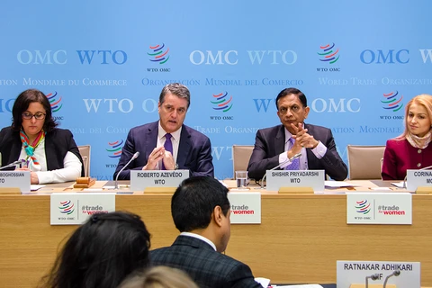 Một phiên đào tạo về thương mại và giới tại WTO. (Nguồn: wto.org)