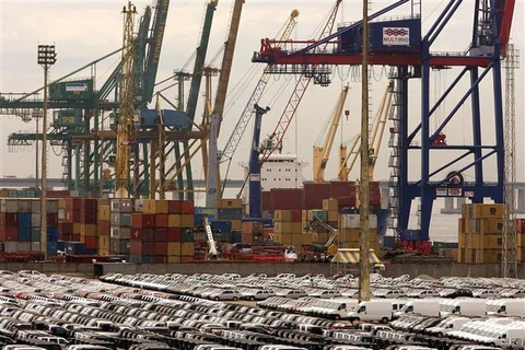 Cảng hàng hóa tại Rio de Janiero (Brazil). (Ảnh: AFP/TTXVN)