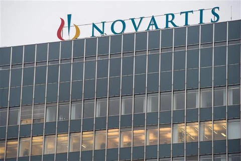 Công ty dược đa quốc gia Novartis có trụ sở tại Basel (Thụy Sĩ). (Ảnh: AFP/TTXVN)