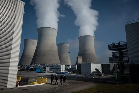 Nhà máy điện hạt nhân Bugey ở Saint-Vulbas, miền Đông Pháp. (Ảnh: AFP/TTXVN)