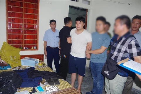 Thái Nguyên: Bắt nghi phạm cướp ngân hàng tại thành phố Sông Công. TTXVN phát