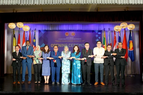 Hội nghị được kỳ vọng đề ra các định hướng tăng cường truyền thông về ASEAN trên môi trường số, quảng bá bản sắc ASEAN, thúc đẩy sự đoàn kết giữa nhân dân các nước trong khu vực. (Ảnh: Vietnam+)