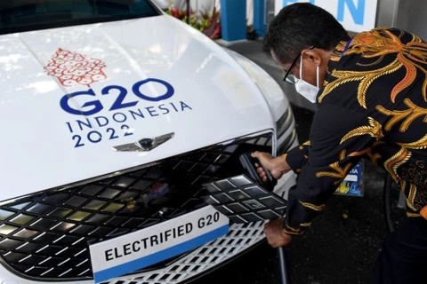 Indonesia đã thu hút các dự án đầu tư mới vào lĩnh vực xe điện tại Hội nghị thượng đỉnh G20. (Nguồn: The Jakarta Post)