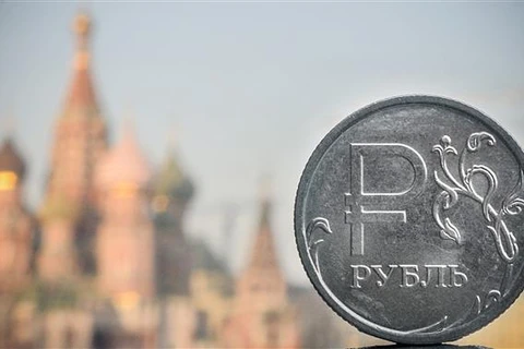 Thu ngân sách của nước này trong 9 tháng của năm 2022 đã tăng 10% lên hơn 200.000 tỷ ruble. (Ảnh: AFP/TTXVN)