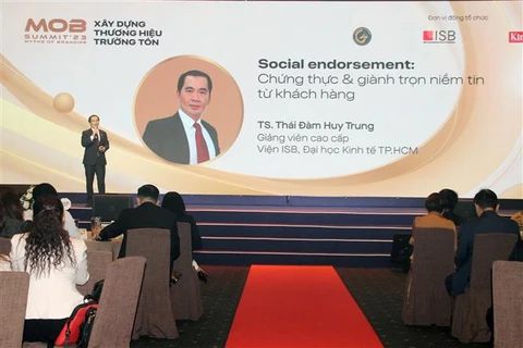 Hội thảo thu hút sự quan tâm của nhiều doanh nghiệp Việt tại Thành phố Hồ Chí Minh và trên cả nước. (Ảnh: Mỹ Phương/TTXVN)