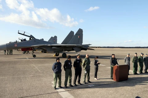 Đợt huấn luyện không quân chung Nhật Bản-Ấn Độ dự kiến diễn ra từ ngày 16-26/1. (Nguồn: Japan Forward)