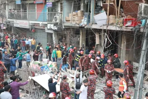 Ít nhất 45 người đã được đưa tới bệnh viện sau vụ nổ. (Nguồn: India Today)