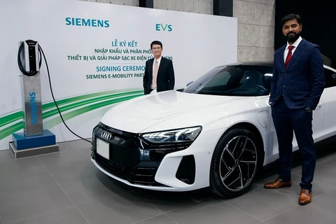 EVS trở thành đối tác nhập khẩu hạ tầng sạc xe điện cho Siemens