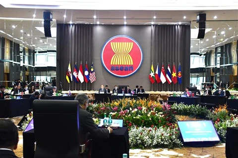 Quang cảnh một hội nghị ngoại trưởng của ASEAN trong năm 2022. (Ảnh: Hữu Chiến/TTXVN)