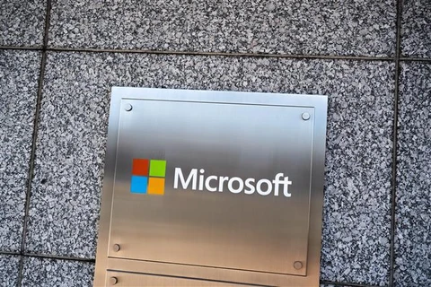 Văn phòng của Microsoft ở Chevy Chase, Maryland (Mỹ). (Ảnh: AFP/TTXVN)