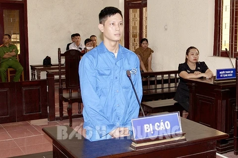 Bị cáo Nguyễn Văn Nam tại tòa. (Nguồn: Hải Dương)
