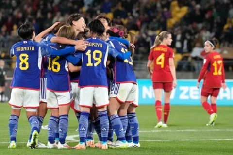 Đội tuyển Nữ Nhật Bản đã có thành tích ấn tượng ba trận toàn thắng tại World Cup Nữ 2023. (Nguồn: The Guardian/Ảnh chụp màn hình)