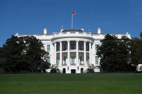 Nhà Trắng tại Washington, D.C. (Mỹ). (Ảnh: AFP/TTXVN)