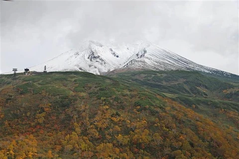 Núi Asahi ở Nhật Bản. (Ảnh: Kyodo/TTXVN)