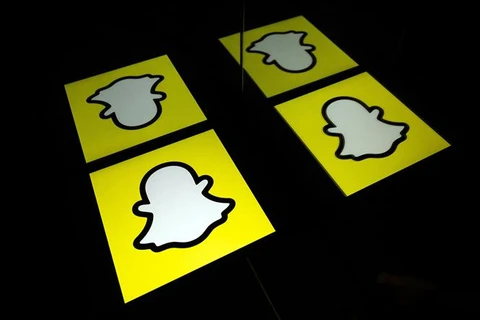 CEO Evan Spiegel cho biết Snapchat đang xây dựng lại nhiều phần nền tảng cho quảng cáo. (Ảnh: AFP/TTXVN)