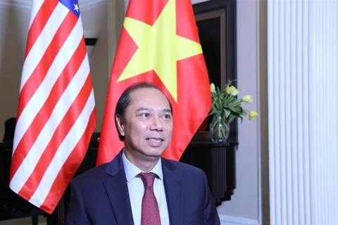 Đại sứ Nguyễn Quốc Dũng. (Ảnh: Đoàn Hùng/TTXVN)