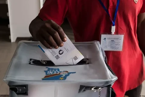 Người dân Cộng hòa Dân chủ Congo bỏ phiếu bầu Tổng thống. (Nguồn: DW)
