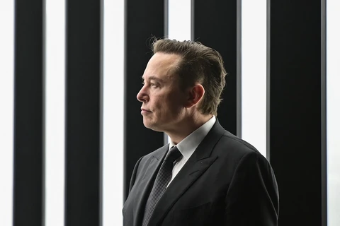 Giám đốc Điều hành Tesla Elon Musk. (Ảnh: AFP/TTXVN)