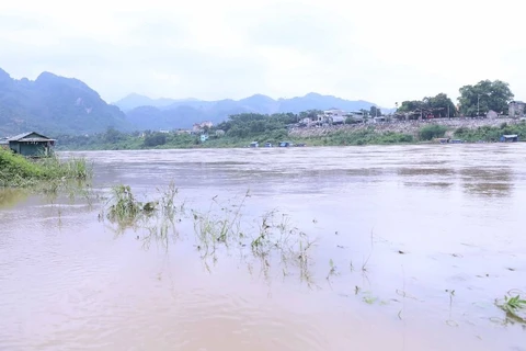 Sông Lô. (Ảnh: Quang Cường/TTXVN)