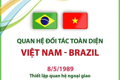 Những cột mốc đáng chú ý trong quan hệ Đối tác toàn diện Việt Nam-Brazil