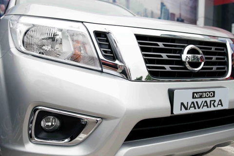 Phiên bản NP300 Navara EL một số cầu tự động có giá bán 649 triệu đồng tại thị trường Việt Nam (Ảnh: Doãn Đức/Vietnam+)