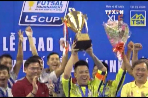 Thái Sơn Bắc lên ngôi vô địch giải Futsal TP.HCM mở rộng - cúp LS 2016.