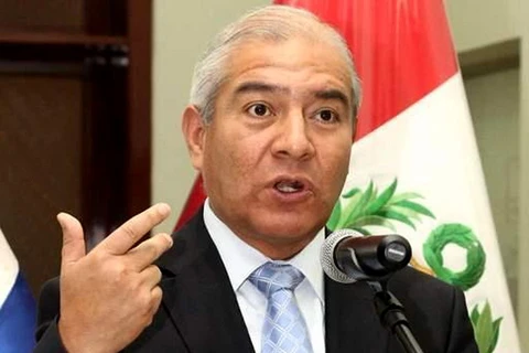 Nguyên Bộ trưởng Nội vụ Wilfredo Pedraza. (Nguồn: larepublica.pe)