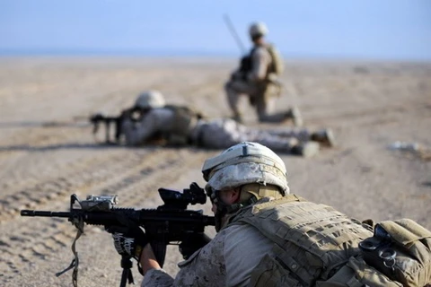 Quân đội Mỹ ở Afghanistan. (Nguồn: AFP)