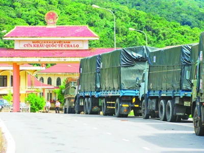 Cửa khẩu Quốc tế Cha Lo, tỉnh Quảng Bình. (Nguồn: quangbinh.gov.vn)