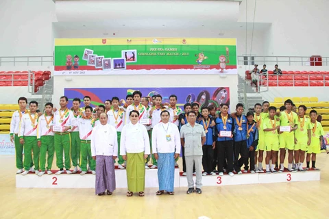 Huy chương vàng SEA Games đầu tiên thuộc về Myanmar 
