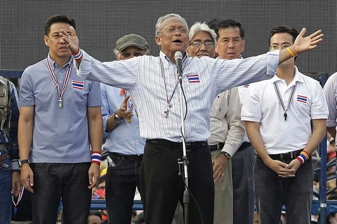 Thủ lĩnh biểu tình Thái kêu gọi làm cách mạng chống chính phủ