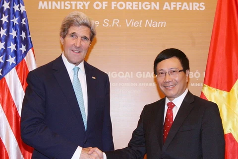 Hội đàm hai bộ trưởng ngoại giao Việt Nam-Hoa Kỳ