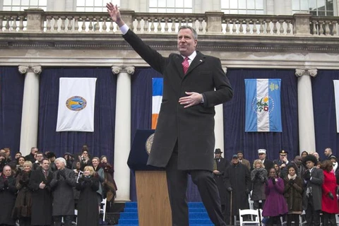 Tân Thị trưởng New York cam kết giảm bớt bất bình đẳng 