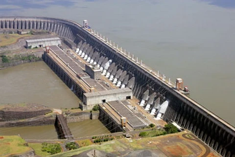 Quang cảnh nhà máy thủy điện Itaipú. (Nguồn: Liên doanh Itaipú)