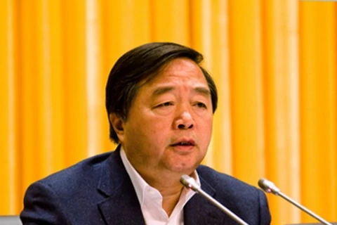 Ông Quý Kiến Nghiệp, cựu Thị trưởng thành phố Nam Kinh. (Nguồn: Imaginechina) 