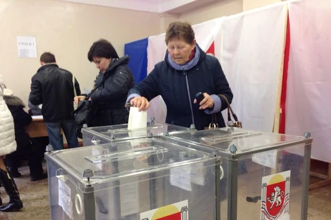 Quốc hội Crimea phê chuẩn kết quả trưng cầu vào ngày mai