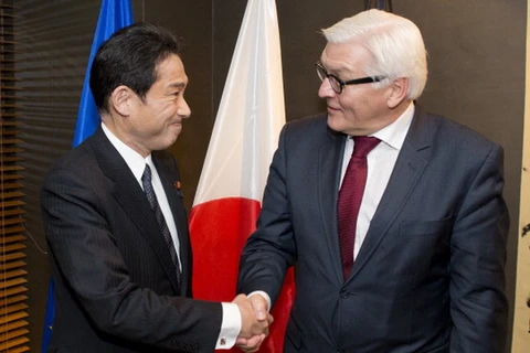 Nhật, Đức nhất trí hợp tác xoa dịu khủng hoảng Ukraine