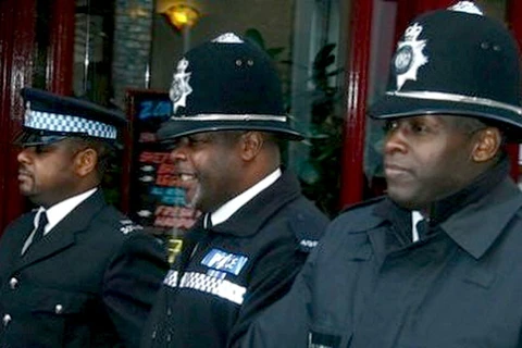 Các cảnh sát người da màu ở Anh. (Nguồn: policeoracle.com)