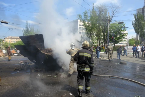 Xuất hiện tin vệ binh Ukraine rút quân khỏi Mariupol 